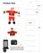 LED Christmas Lights - 10ft Christmas Decorative Ladder Lights with Santa Claus, Xmas Decorations Light for Indoor Outdoor, Window, Garden, Home, Wall, Xmas Tree Decor - Multicolor